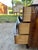 Wood French Art Deco 1930's Solid Walnut Commode / Chest of Drawers For Sale - Image 7 of 12