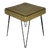 Mid-Century Modern Vintage Original Hairpin Leg Vinyl Stool For Sale