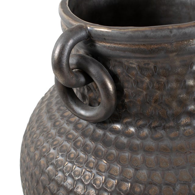 Ashforge Textured Vase Large For Sale In Chicago - Image 6 of 11