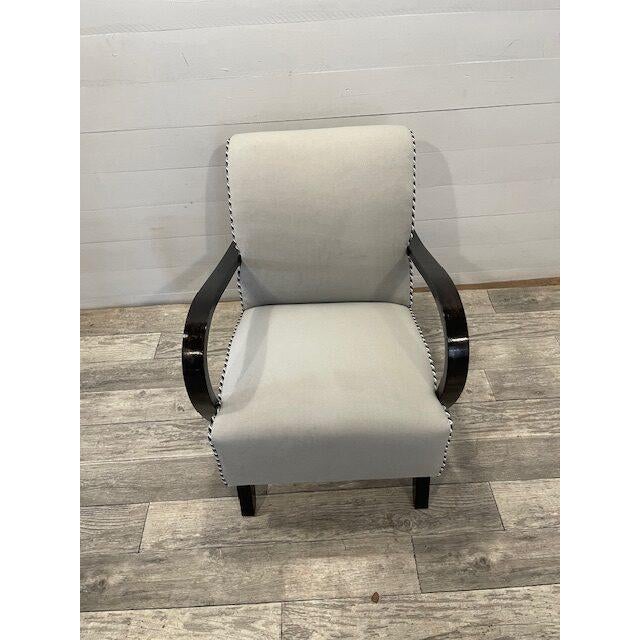 Art-Deco Single Chair by Halabala,new Upholstery, 1920-1940 In very good condition Dims;H=58/44 cm W= 79 cm D= 72 cm Art-...