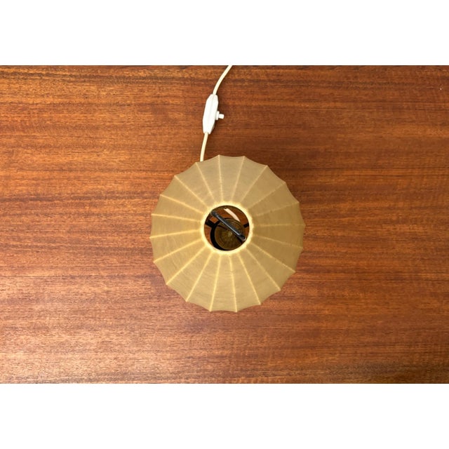 Mid-Century Modern German Minimalist Cocoon Tripod Table Lamp by Friedel Wauer for Goldkant Leuchten, 1960s For Sale - Image 14 of 18