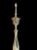 Restored Chippendale Brass Andirons- A Pair For Sale - Image 4 of 9