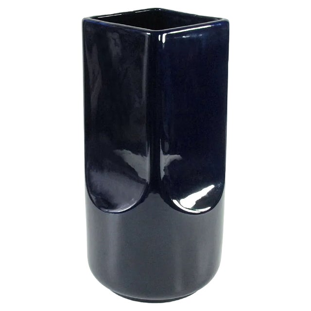 Italian Ceramic Glazed Vase by Studio O.P.I. for Gabianelli, 1970s For Sale
