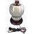 Italian Mid-Century Modern Opaline Shade Night Table Lamp, Mid 20th Century For Sale - Image 4 of 12