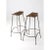 Arthur Umanoff Style Bar Stools Pair For Sale - Image 4 of 11