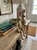 Camel Whimsical Hand-Carved & Articulated Wooden Rabbit Pair For Sale - Image 8 of 10