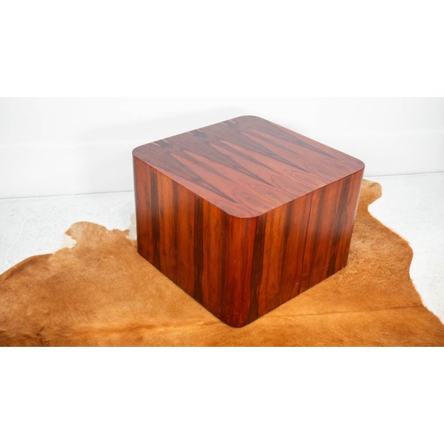 1980s Habitat International Rosewood Cube For Sale - Image 9 of 13