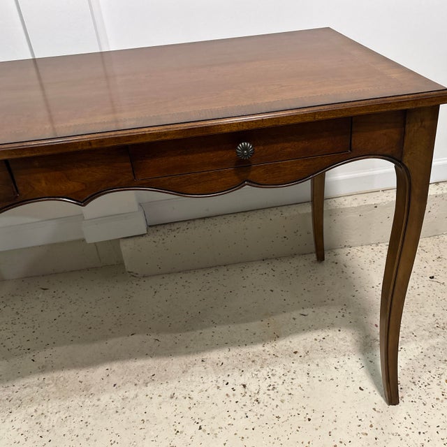 1990s 1990s Drexel Heritage Writing Desk For Sale - Image 5 of 12