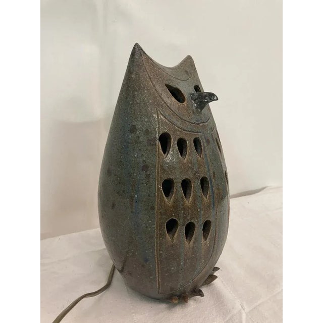 1970s Ceramic Lamp from Alain Blanchard, 1970s For Sale - Image 5 of 7