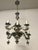 Vintage French Porcelain Flower Chandelier For Sale - Image 16 of 18