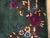 1920s Green Bamboo Floral Antique Chinese Art Deco Rug 4'2" X 7' Knotted Wool Carpet For Sale - Image 14 of 15