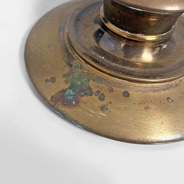 Mid-Century Modern Italian Brass Doorstops, 1950s, Set of 2 For Sale - Image 9 of 17