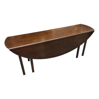 1960s Cherry Wake Table, Drop Leaf Table. For Sale