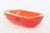Vintage Murano Flavio Poli Rare Red and Yellow Uranium Sommerso Glass Oblong Bowl For Sale - Image 10 of 12