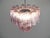 Italian Pink Glass Tube Chandeliers, 1970s, Set of 2 For Sale - Image 15 of 16