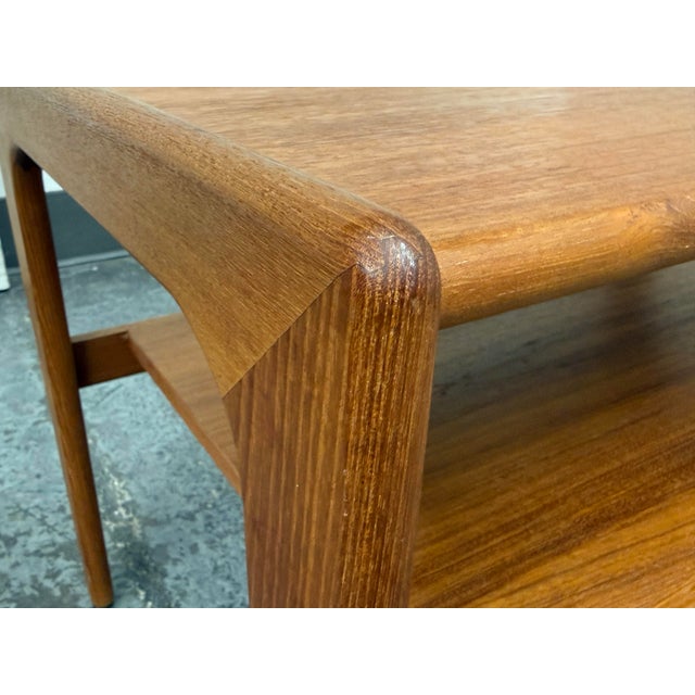 Salin Nyborg Teak Two Tiered Side Table, Mid 20th Century For Sale - Image 9 of 12