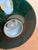 Green Mid 20th Century Mid-Century Modern Green Glass and Brass Pendant Ceiling Light For Sale - Image 8 of 10
