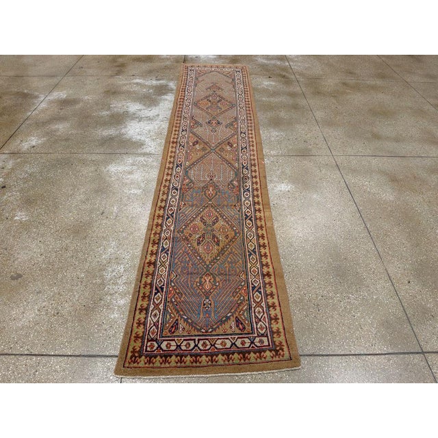 Galerie Shabab Collection Early 20th Century Persian Serab Runner For Sale - Image 4 of 10