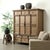 Wood Vintage Storage Cabinet - Six Drawers - Weathered Natural For Sale - Image 7 of 16
