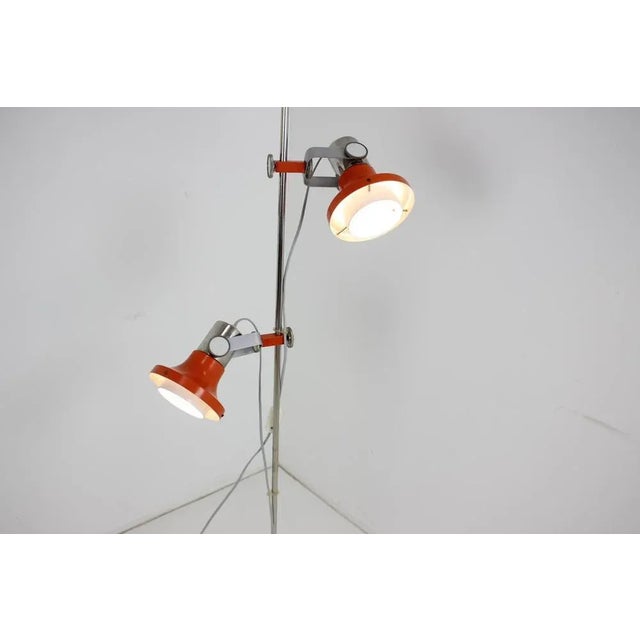 Adjustable Floor Lamp attributed to Pavel Grus for Kamenicky Senov, 1970s For Sale - Image 9 of 12