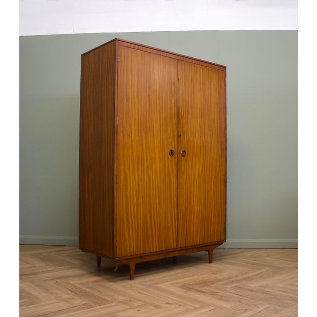 1960s Vintage Teak Wardrobe from Butilux, 1960s For Sale - Image 5 of 11