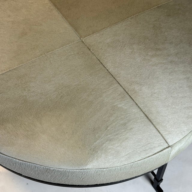 'Diagramme' Ottoman by Design Frères For Sale - Image 10 of 10