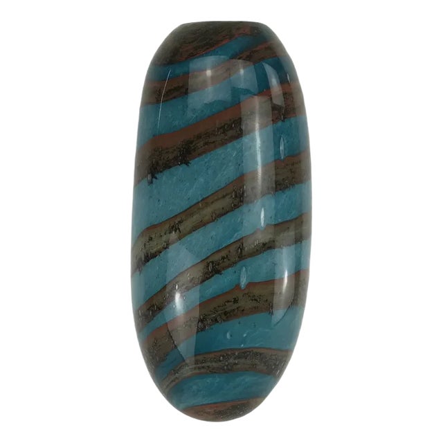 Italian Vintage Vase from Murano Glass, 1970s For Sale