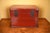 Wood Antique Chinese Red Lacquered Wooden Chest For Sale - Image 7 of 11
