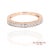 14K Rose Gold Diamond Engraved Band Ring Metal Type: 14K Rose Gold Total Item Weight: 2.6 Grams Ring Size: 7 (Resizable)...