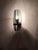 Metal Wall Sconce with Smoked Glass. Italy, 1970s For Sale - Image 7 of 13