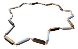 Example of Minimalist Link and Chain Necklaces