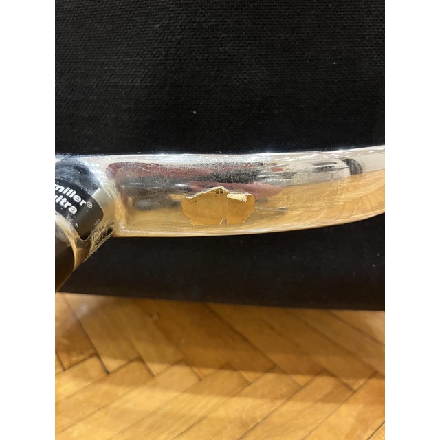 EA 207 Soft Pad Chair by Vitra in Dark Brown Leather, 1990s For Sale - Image 14 of 16