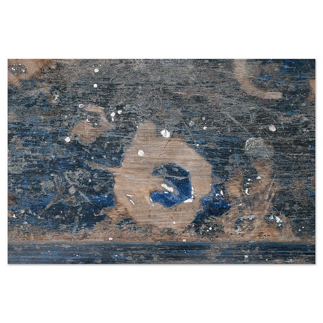 Solid Wood Bench with Black Patina For Sale - Image 6 of 7