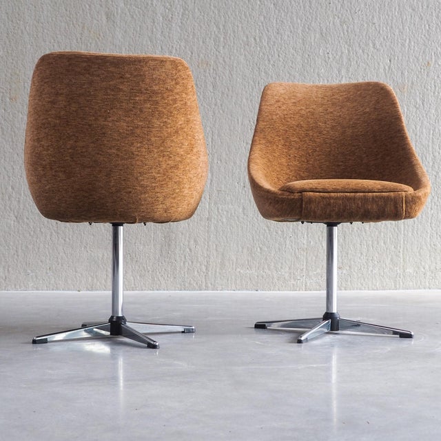 Mid-Century Modern Cocktail Chairs, 1960s, Set of 2 For Sale - Image 4 of 13