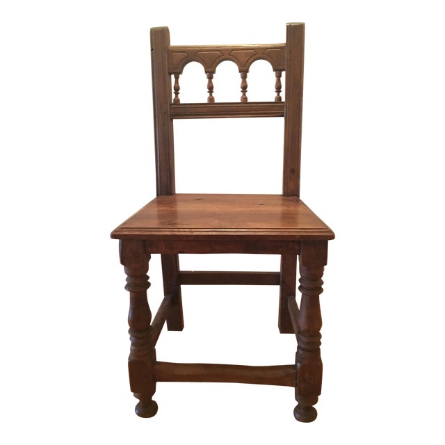 18th Century Vintage Spanish Side Chair