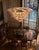 Monumental Pink Glass Leaf Chandelier, 1980 For Sale - Image 4 of 18