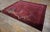Textile Lovely Red Burgandy Color With Special Chinoiserie Pattern Antique Chinese Art Deco Rug For Sale - Image 7 of 11