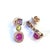 Bochic "Capri" Ruby, Amethyst, & Peridot Necklace Set in 18K Gold & Silver For Sale - Image 13 of 16