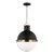 Thomas O'Brien By Visual Comfort Studio Hanks 1-Light Medium Pendant in Midnight Black For Sale
