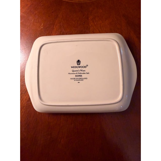 Ceramic Vintage Wedgwood Edme Queen's Ware With Ivy Covered Butter Dish For Sale - Image 7 of 8