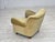 Danish Oak Relax Armchair with Velour Upholstery, 1960s For Sale - Image 6 of 18