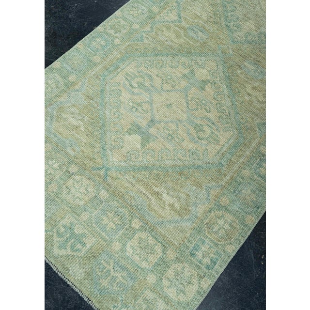 Brown Turkish Oushak Rug 2'10" x 10'6" #20040 For Sale - Image 8 of 8