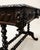Antique English Jacobean Revival Carved Oak Library Writing Table by Hobbs & Co. London For Sale - Image 10 of 12
