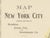 Antique Map of Manhattan, New York City with Central Park from Rand McNally, 1899 For Sale - Image 3 of 12
