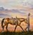 2010s Mark Downey - The Sunset Cowboy & His Horse - Oil Painting For Sale - Image 5 of 9