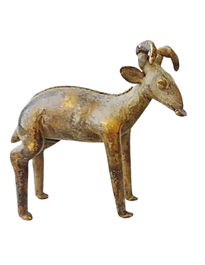Bronze AfricanTribal/ Ashanti Akan of a Ram/