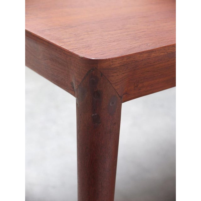 Extendable Dining Table by Erik Riisager Hansen for Haslev, 1960s For Sale - Image 14 of 18