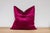 1990s Malbec Festive Silk Euro Pillow Cover For Sale - Image 5 of 6