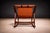 Rocking Chair in Rosewood & Leather, Liceu De Artes, 1960s For Sale - Image 10 of 15