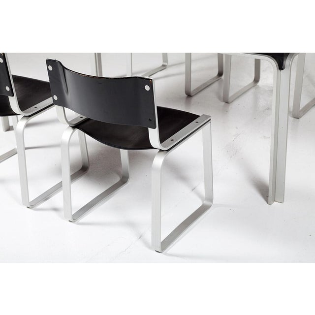 Pastoe Dining Set by Pierre Mazairac for Pastoe, 1970s, Set of 7 For Sale - Image 4 of 12
